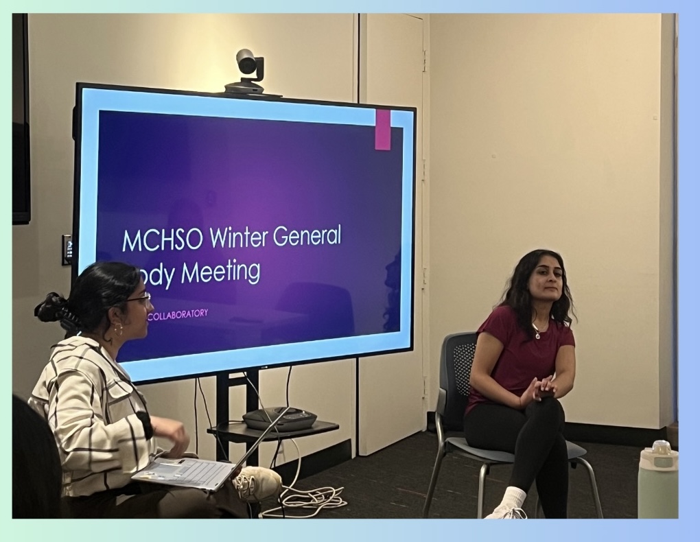 MCHSO officers presenting ideas